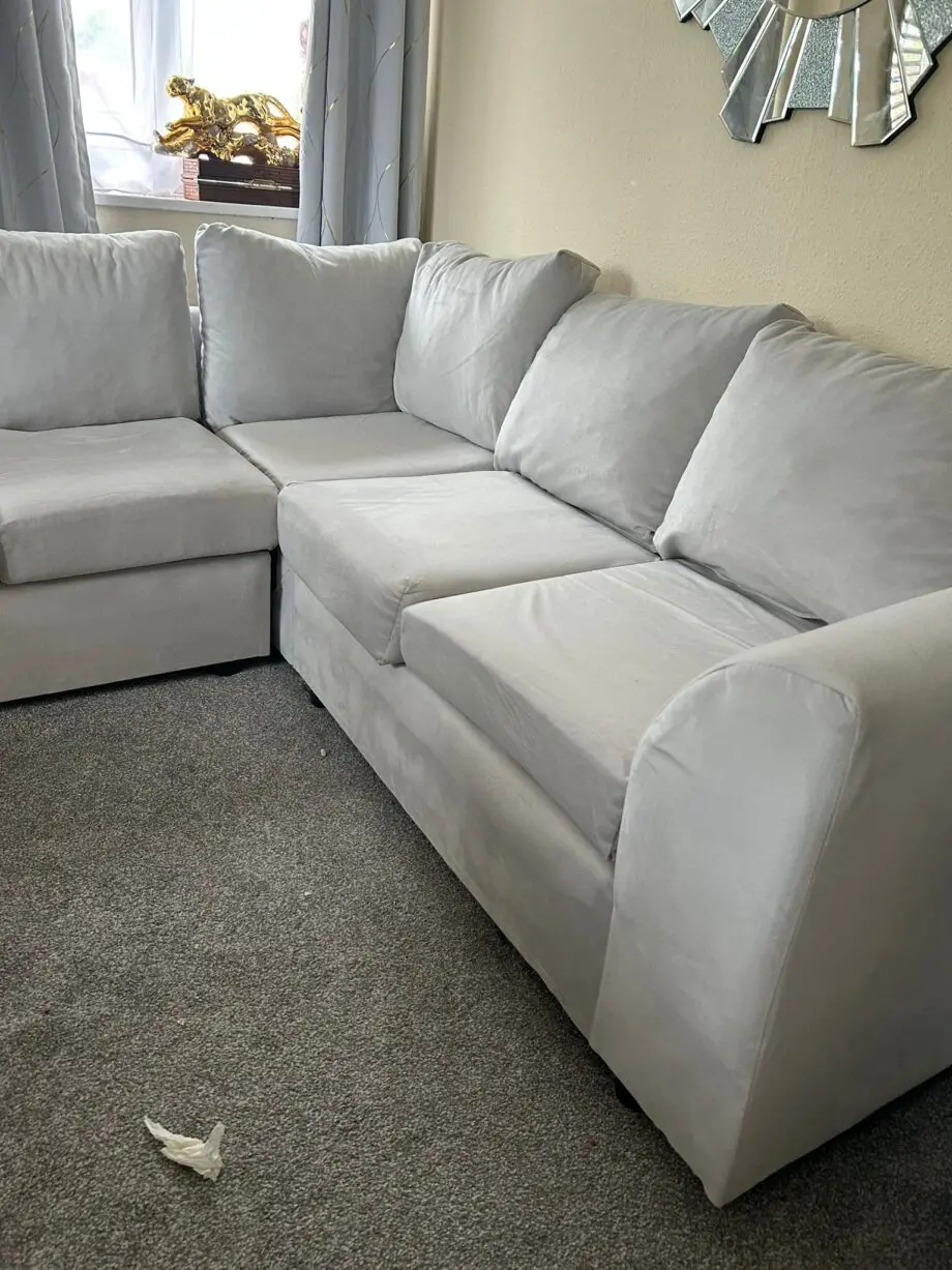Light Grey Corner Sofa