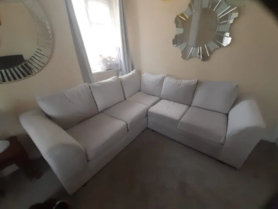 Light Grey Corner Sofa