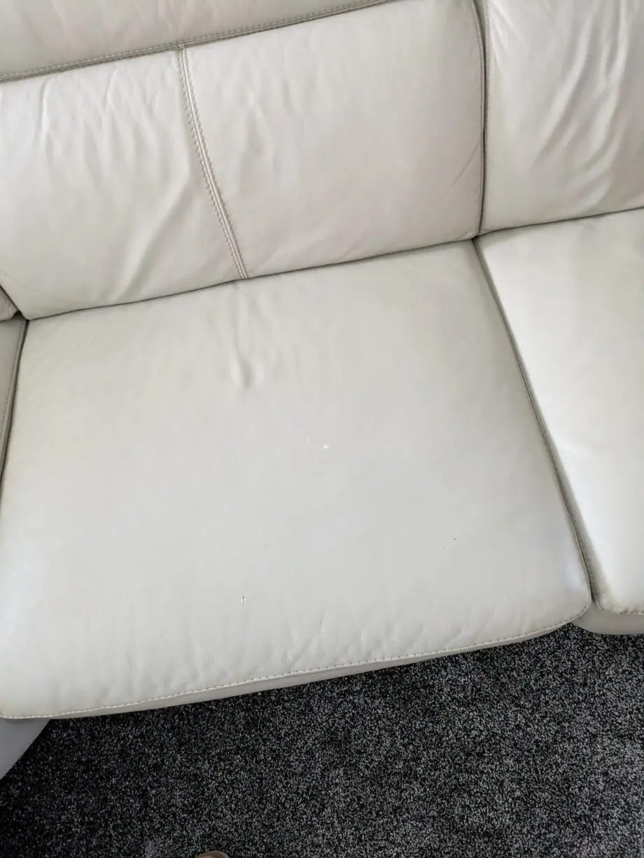 Corner leather