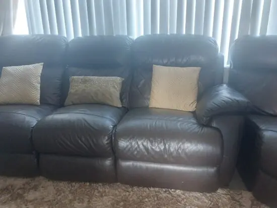 Recliner corner sofa 5 sitter
