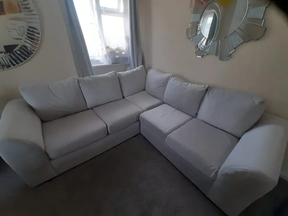 Light Grey Corner Sofa
