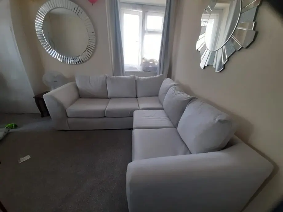 Light Grey Corner Sofa