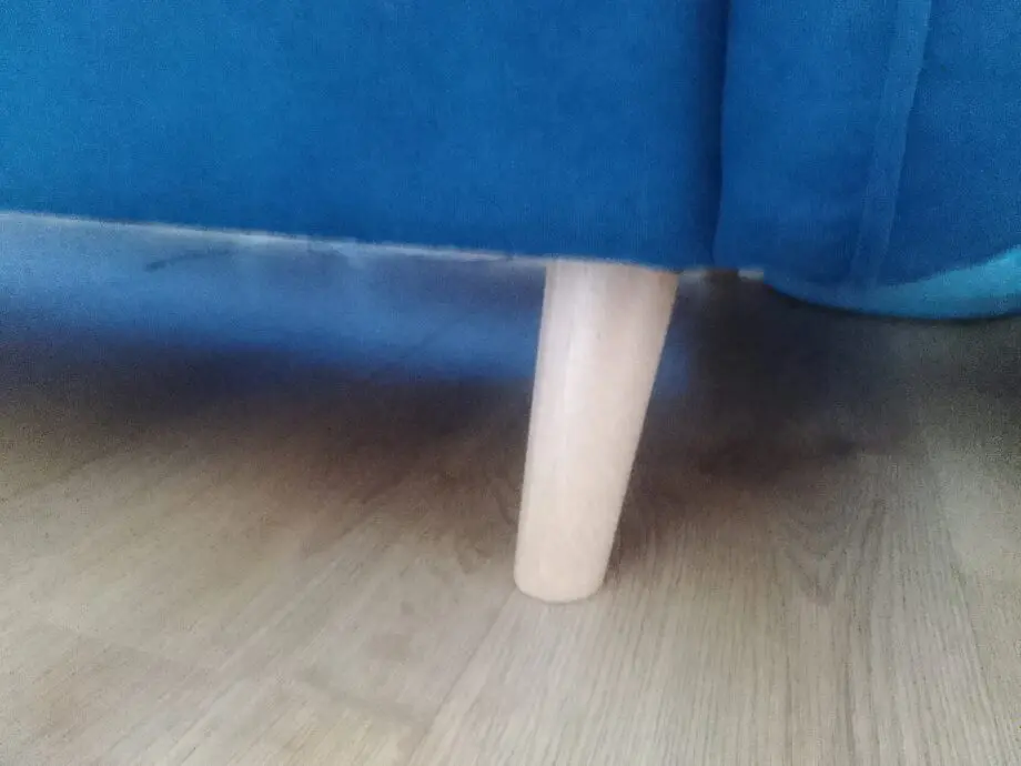 4 seater blue sofa [ 2 month old ]
