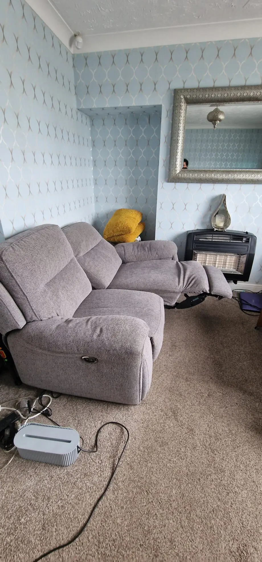 2 seater electric recliner