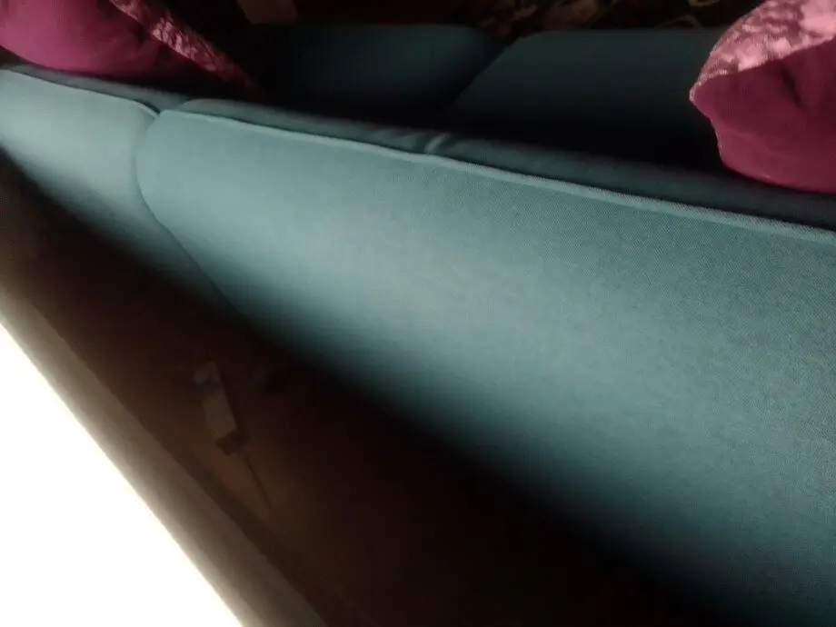 4 seater blue sofa [ 2 month old ]