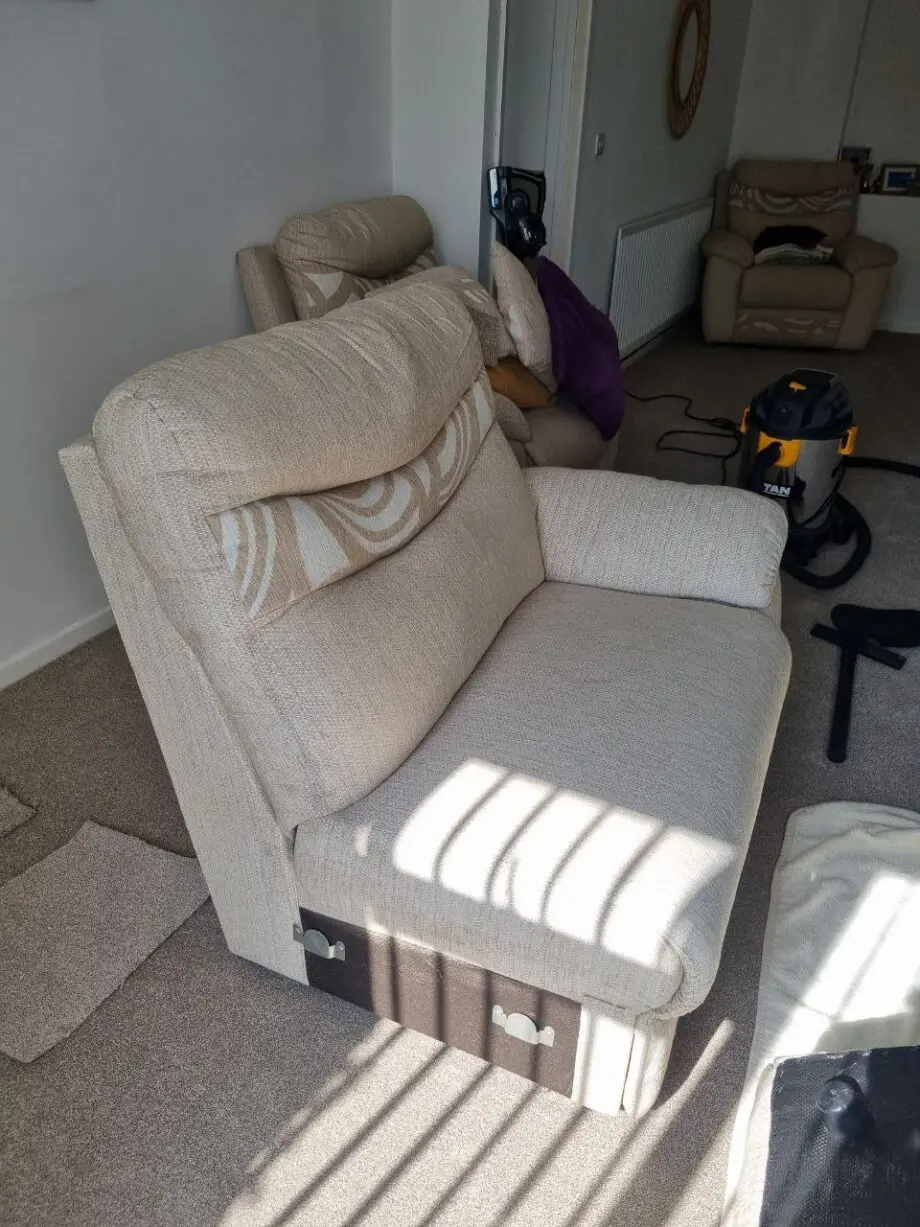 DFS 4-seater sofa and 2 armchairs as a set