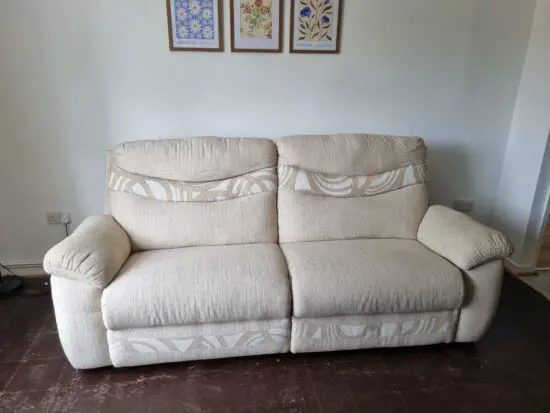 DFS 4-seater sofa and 2 armchairs as a set