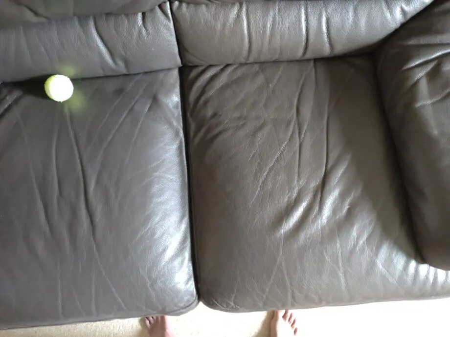 Sofa by Maxdivani Brand Made in Italy Brown 2 Seater Sofa in Excellent Condition