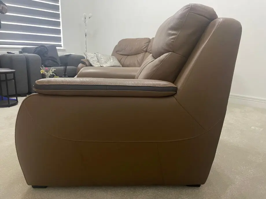 Anderson of Inverurie, Brown 1 Seater sofa