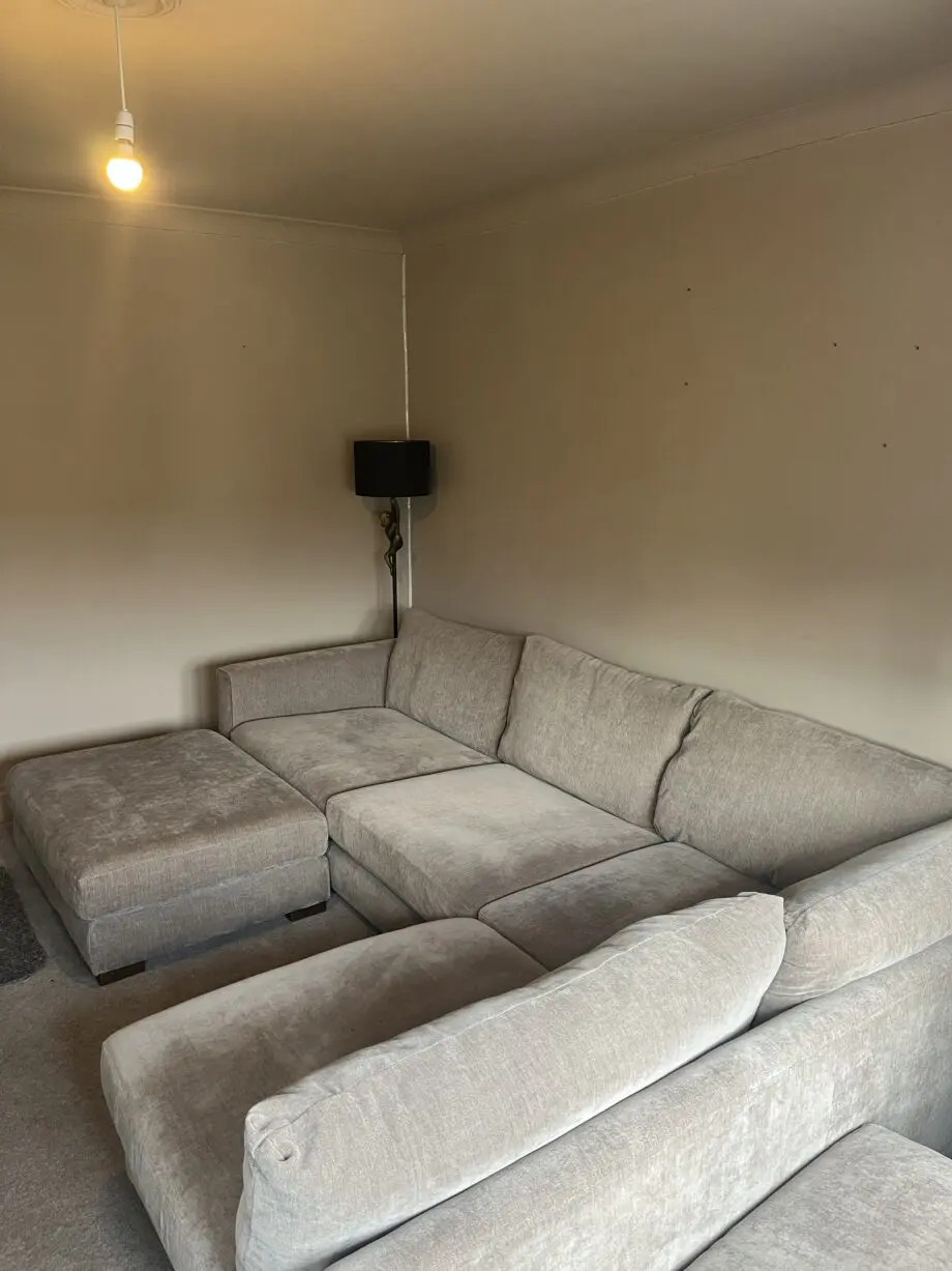 Sofology corner sofa and foot stall: Majestica