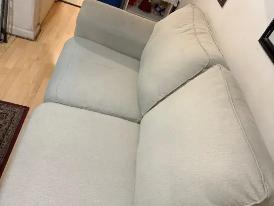 Two Seater Cushioned seat and back cushions Sofa