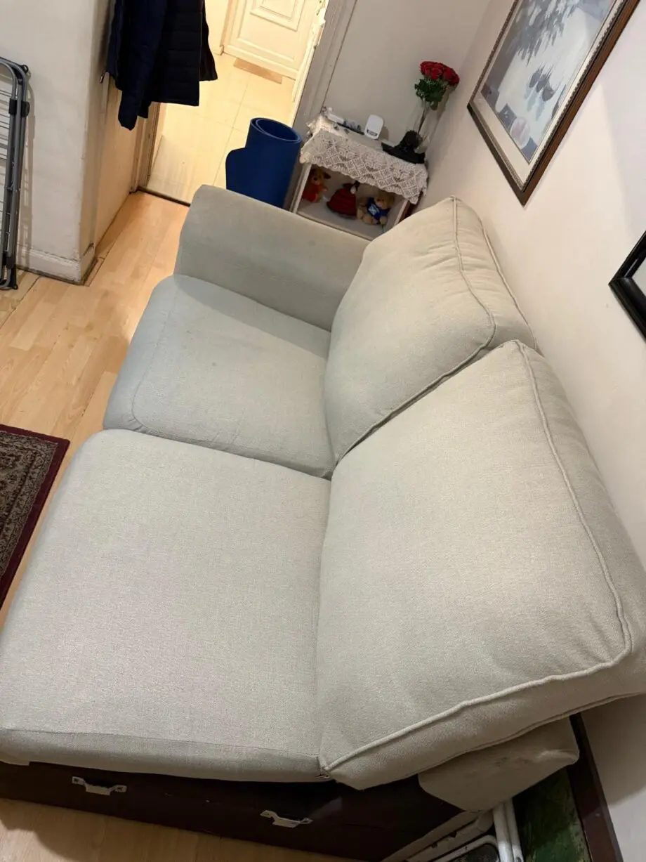 Two Seater Cushioned seat and back cushions Sofa