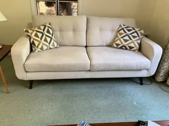 Jenson large Sofa in ivory/cream