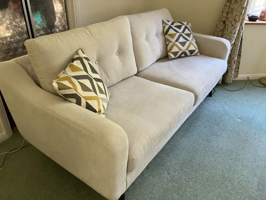 Jenson large Sofa in ivory/cream