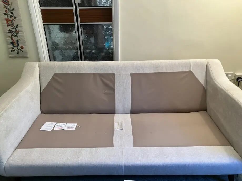 Jenson large Sofa in ivory/cream