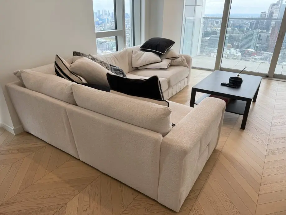 Sofology - The Westwood Soft Boucle Ecru 1 Corner 3 Seater Sofa