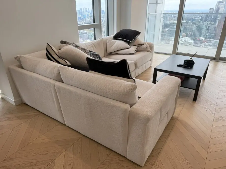 Sofology - The Westwood Soft Boucle Ecru 1 Corner 3 Seater Sofa