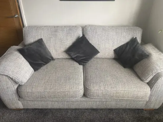 DFS Grey sofa
