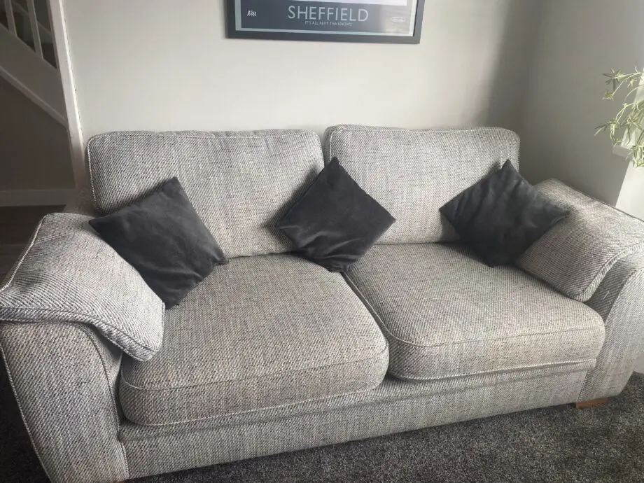 DFS Grey sofa