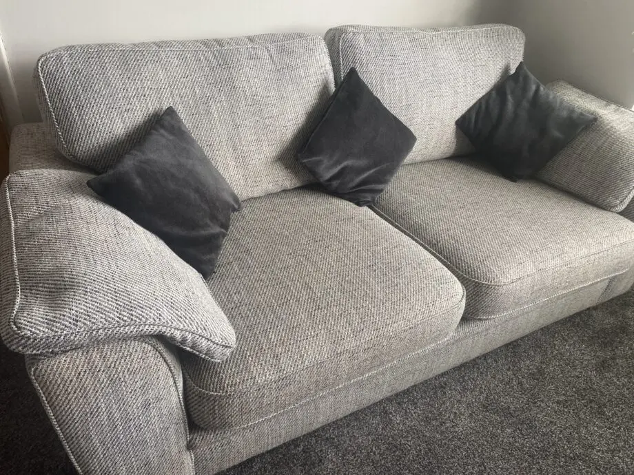 DFS Grey sofa