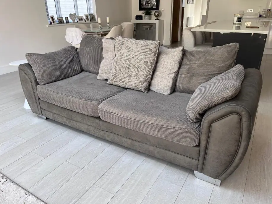 2 x 3 seater sofas