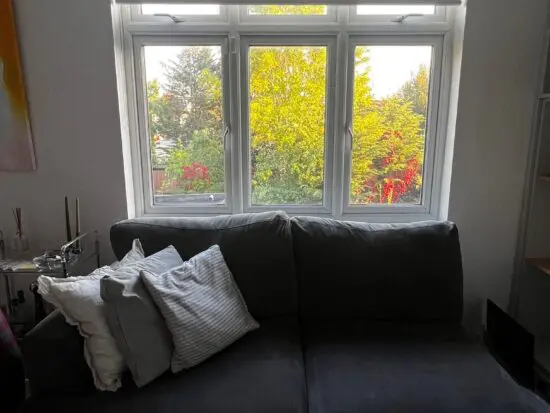 DFS Grey Kinsey Sofa