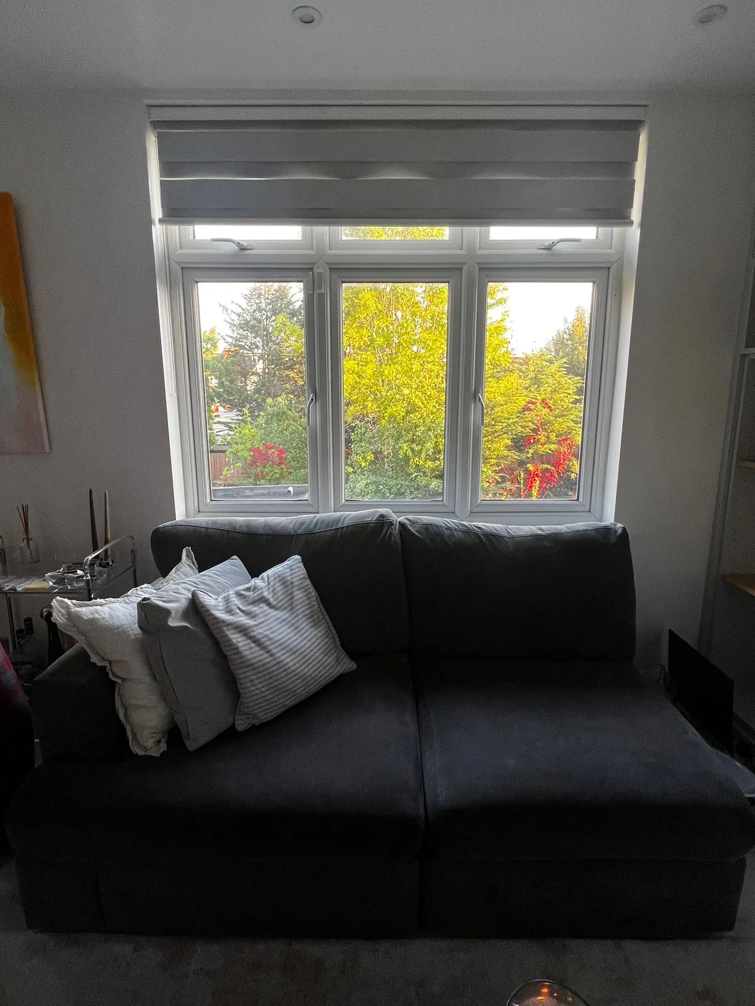 DFS Grey Kinsey Sofa