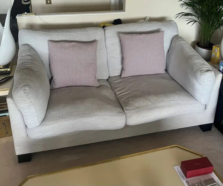 John Lewis Grey 2 seater sofa