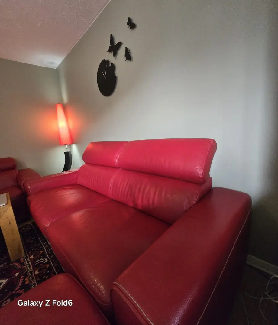 DFS leather sofa and sofa bed