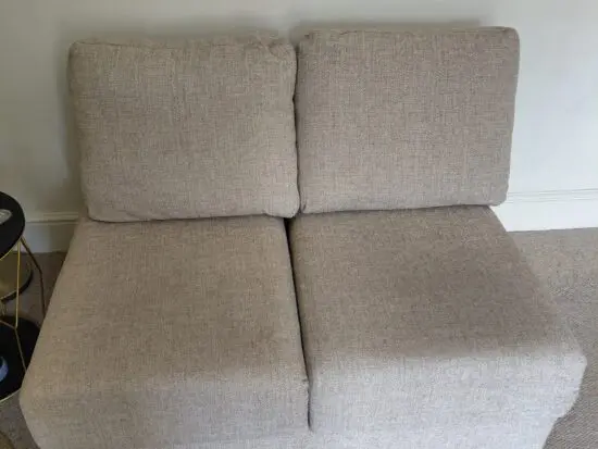 Nabru modular armless sofa