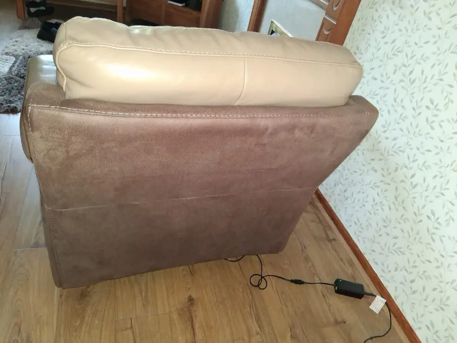 3 settee manual reclining sofa and 1 electric reclining chair