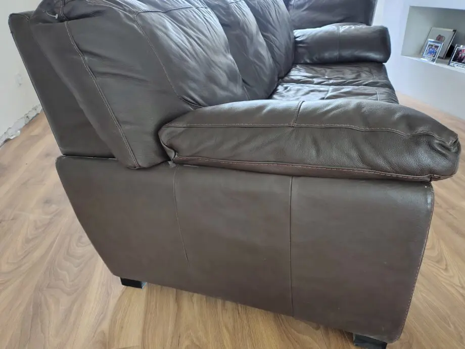 DFS Dark Brown Leather Set