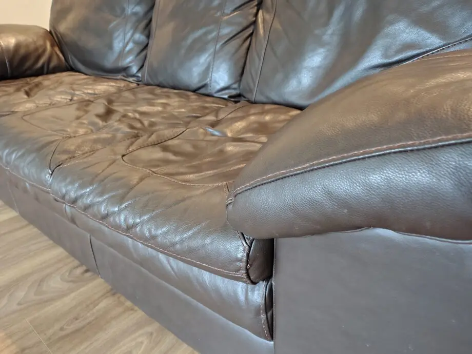 DFS Dark Brown Leather Set