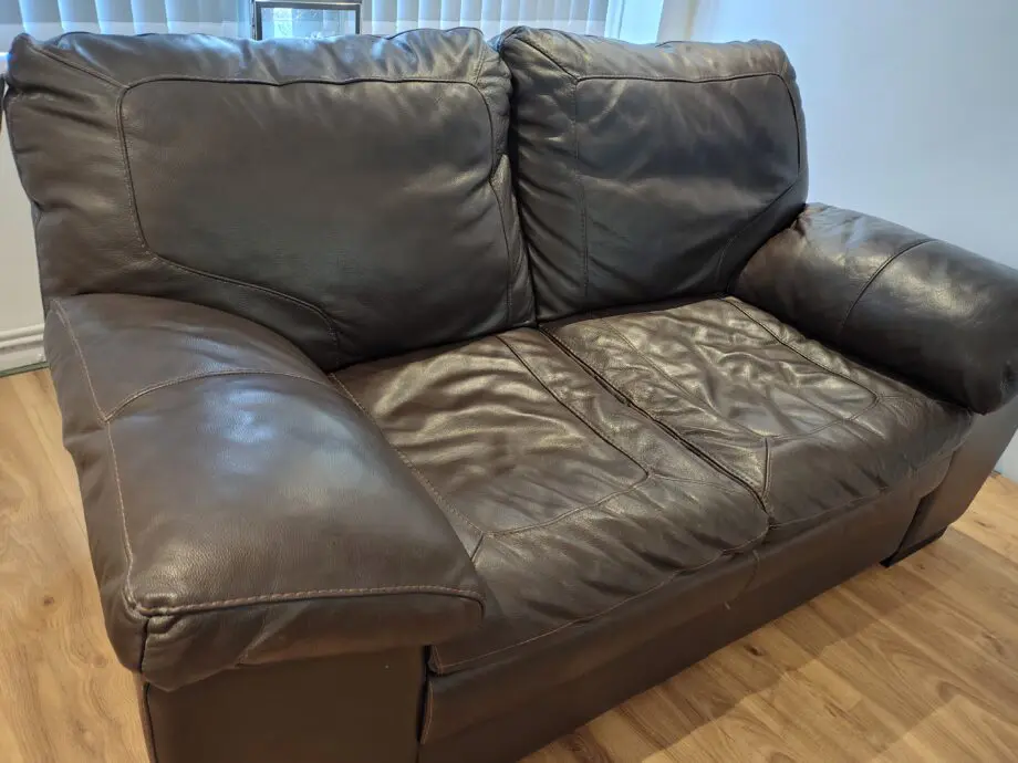 DFS Dark Brown Leather Set