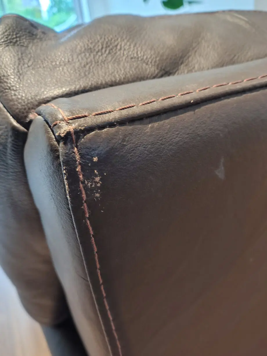 DFS Dark Brown Leather Set