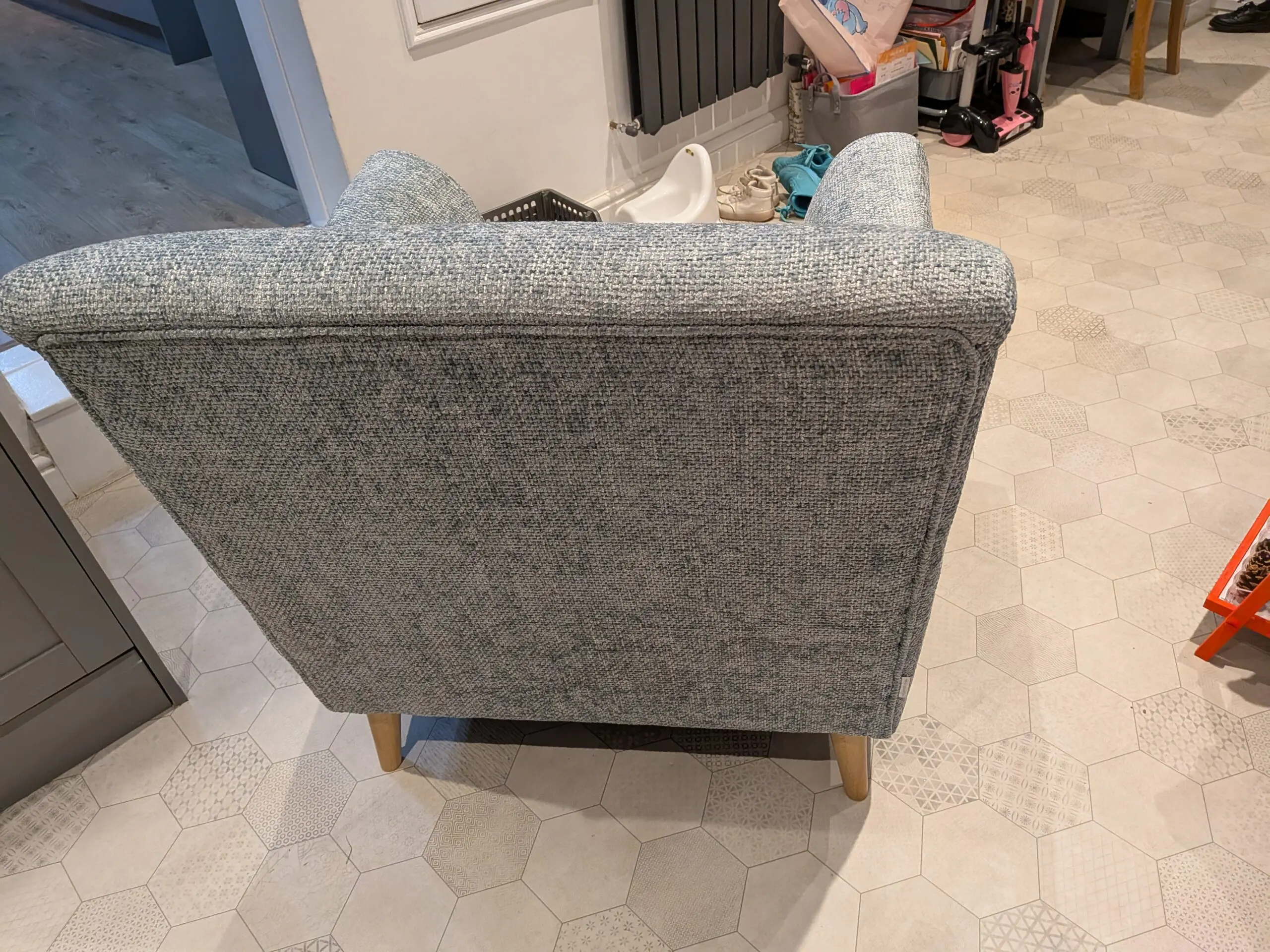 DFS Carlisle Chenille Accent chair