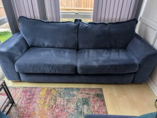 3 seater sofa Blue (Fab furniture)