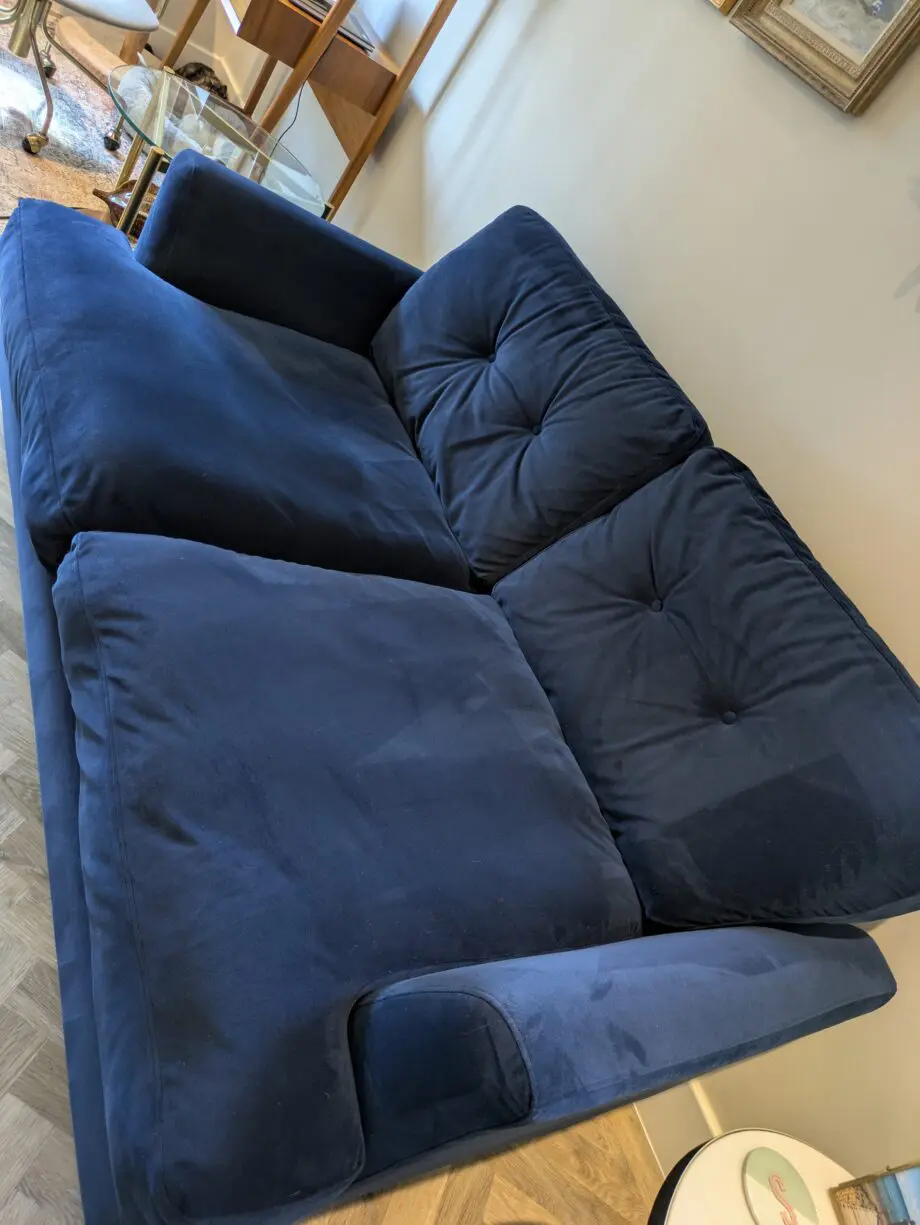 DFS Joules Patterdale Velvet 2 seater sofa