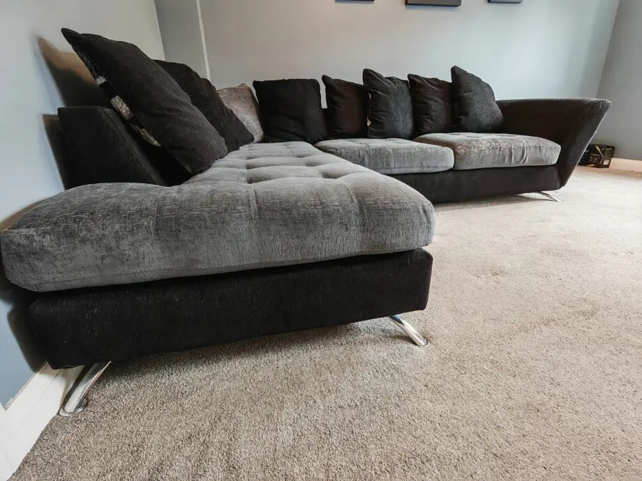 Sofology black/grey sofa L shape