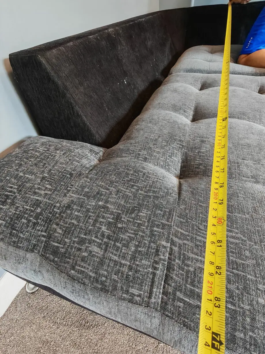 Sofology black/grey sofa L shape