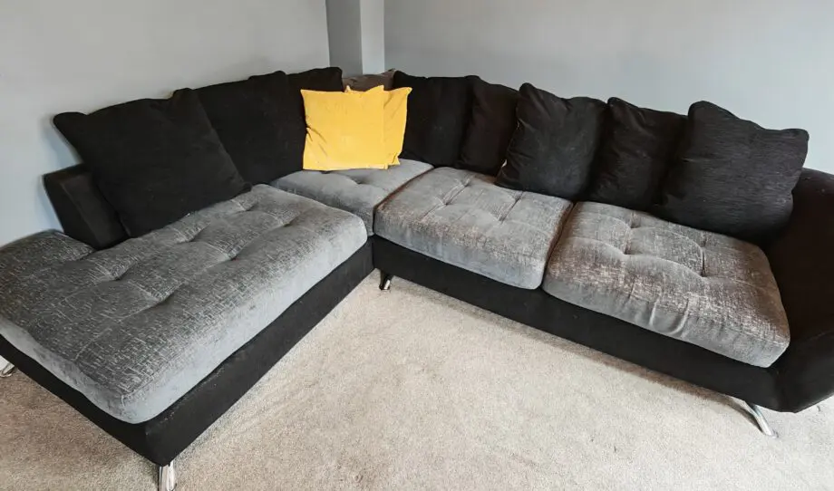 Sofology black/grey sofa L shape