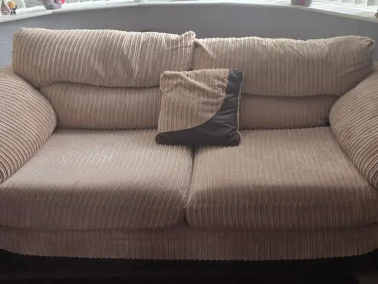 DFS Brown 3 Seater Sofa x 2 hardly used