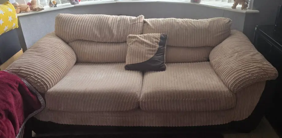 DFS Brown 3 Seater Sofa x 2 hardly used