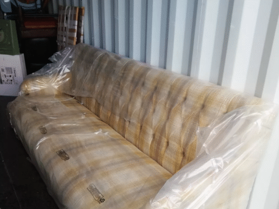 Oswald and Pablo tartan chesterfield sofa