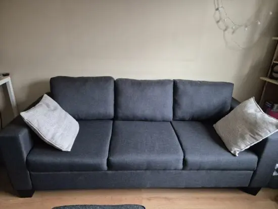 Vicky Grey Fabric sofa