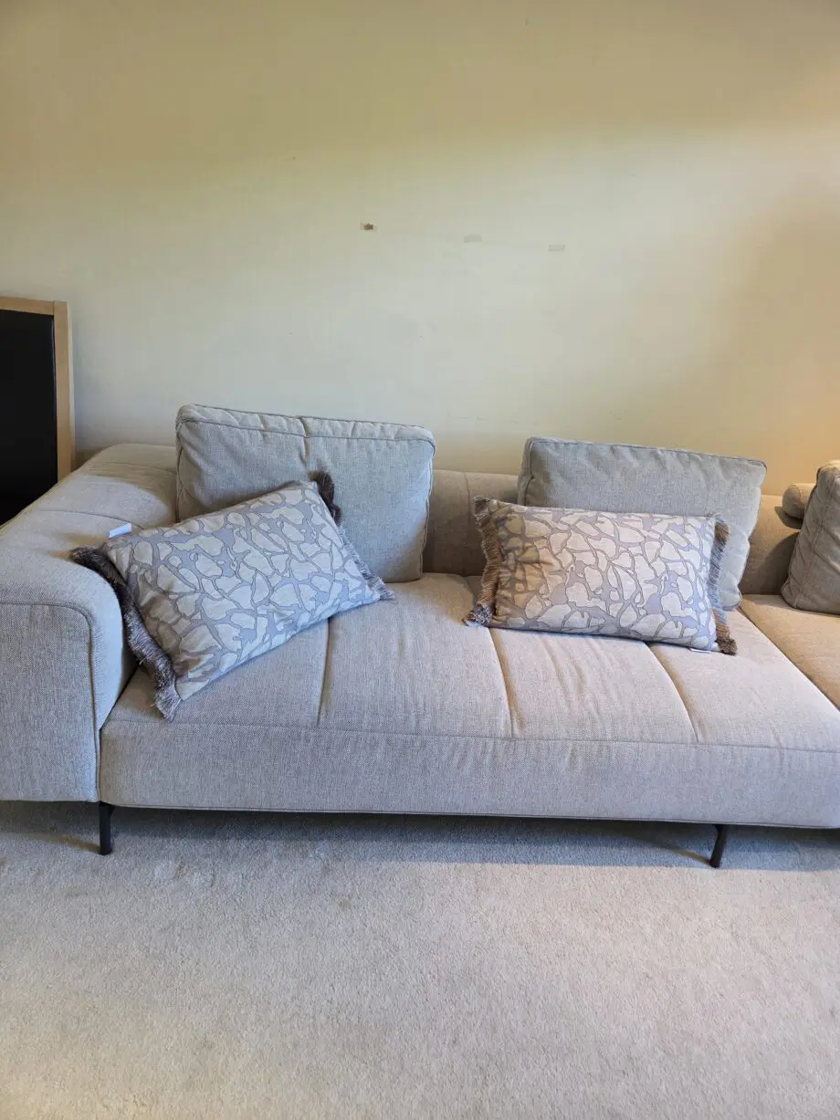 Light blue corner sofa from BO CONCEPT designer company.