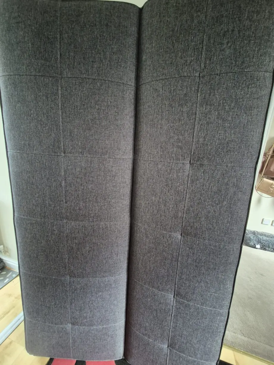 Argos charcoal 2 seater patsy clic clac sofa bed
