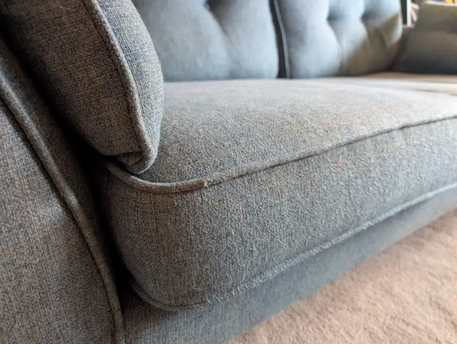 DFS French Connection Zinc 3 Seater Sofa in Teal