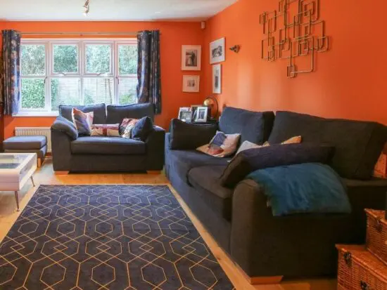 Stamford Navy next sofa set