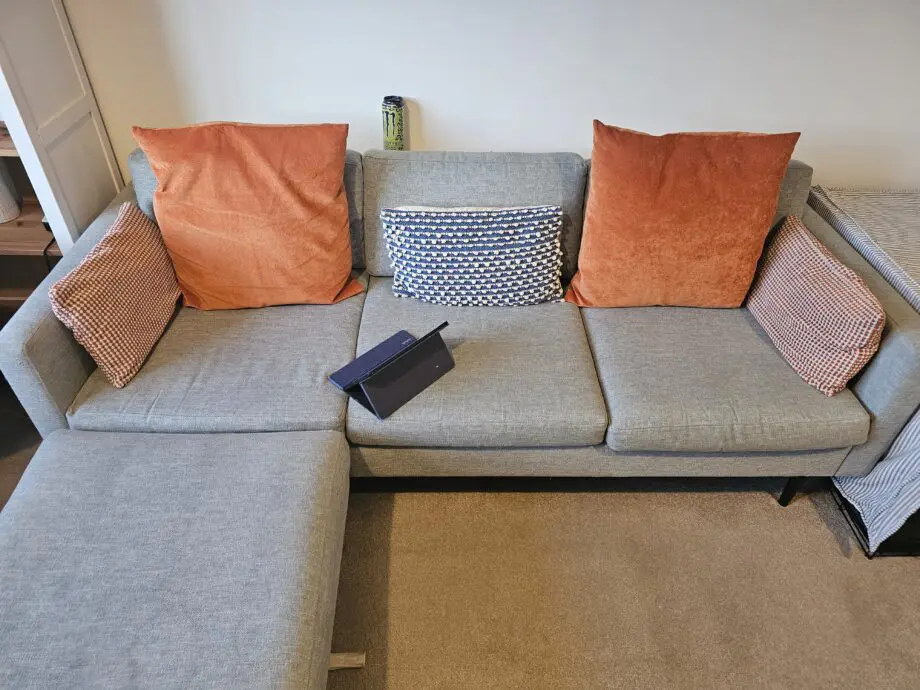 Swyft Model 1 Seaglass 3 Seater Chaise and 2 Seater set